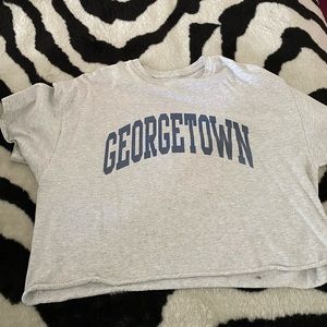 brandy melville georgetown crop top